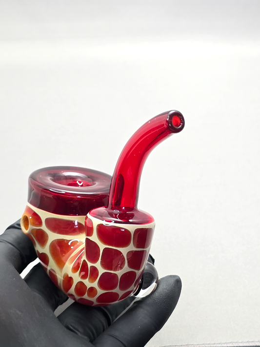Robertson Glass Pipe Style Rig Red